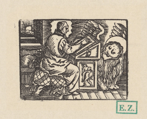 Kopista, Hans Sebald Beham – Svätý Marek Evanjelista 