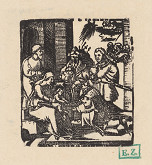 Grafik, Hans Springinklee, Erhard Schön – Klaňanie Troch kráľov 