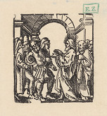 Grafik, Hans Springinklee, Erhard Schön – Uzdravenie epileptika 