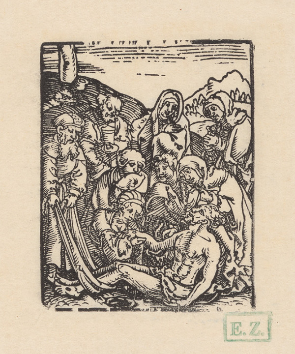 Erhard Schön – Oplakávanie 