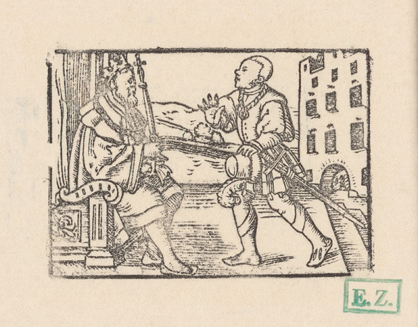 Kopisti, Hans Brosamer – Fortunátus odmietajúci peniaze cyperského kráľa na svadbu ? 