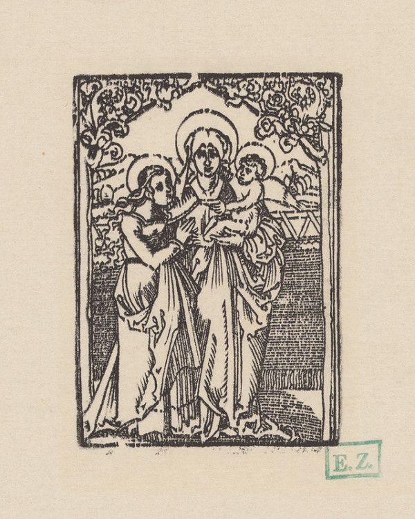 Erhard Schön – Svätá Anna Samotretia