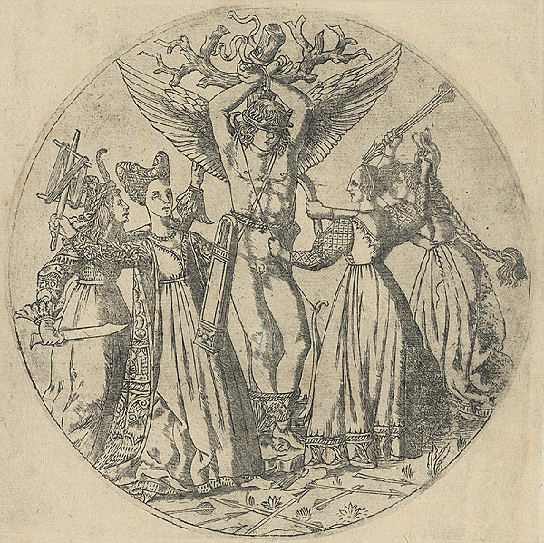 Florentský majster z 2. polovice 15. storočia – Karhanie Amora 