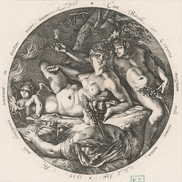 Hendrick Goltzius – Bacchus a Ceres 
