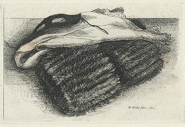 Václav Hollar – Rukávnik, šatka a maska 