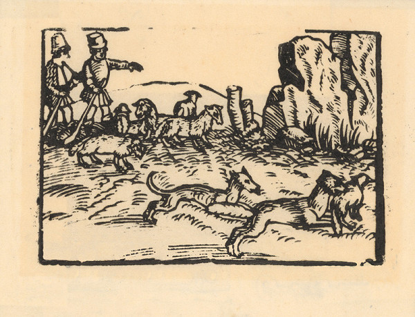 Profesionálny rezač štočkov, Hans Wolff Glaser, Wolfgang Strauch, Hans Weigel – O vlkovi a lačnom psovi