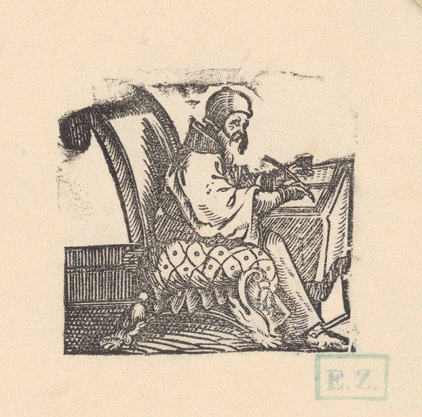 Kopista, Hans Sebald Beham – Svätý Lukáš Evanjelista 