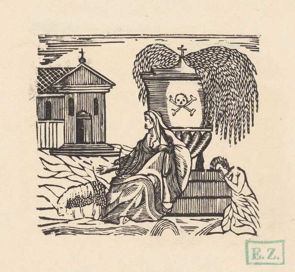 Remeselný grafik empírovej štýlovej orientácie – Et in Arcadia ego 