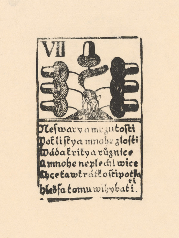 Slovenský grafik z 18. storočia – Hracia karta 