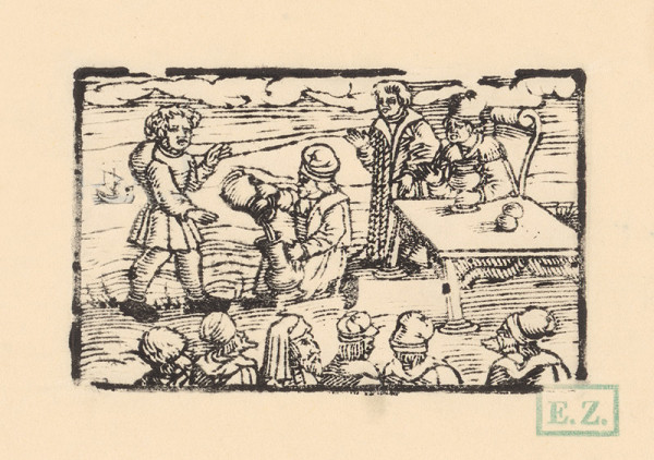 Profesionálny rezač štočkov, Hans Wolff Glaser, Wolfgang Strauch, Hans Weigel – Ako sa Xantus stavil, že vypije more