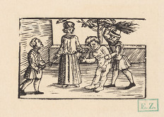 Profesionálny rezač štočkov, Hans Wolff Glaser, Wolfgang Strauch, Hans Weigel – Namiesto vďaky a slobody dáva Xantus Ezopa zbiť 