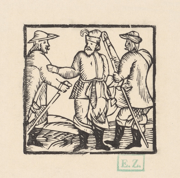 Naivný linearista – Traja rokujúci sedliaci 