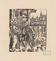 Grafik, Hans Springinklee, Erhard Schön – Kristus a bohatý mladík 