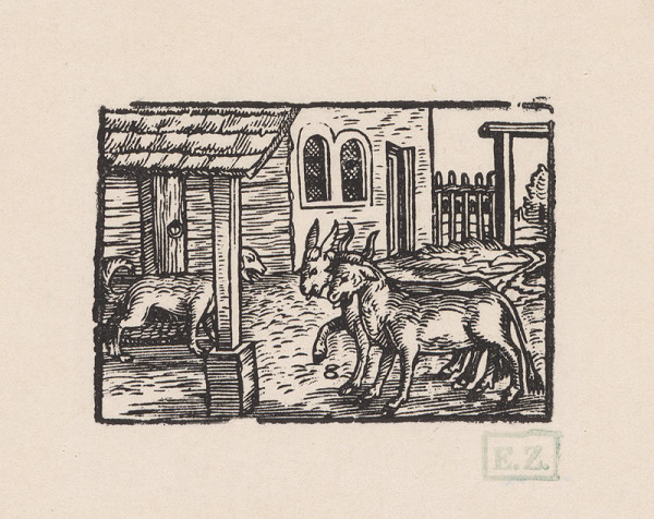 Hans Wolff Glaser, Profesionálny rezač štočkov, Wolfgang Strauch, Hans Weigel – O závistlivom psovi 