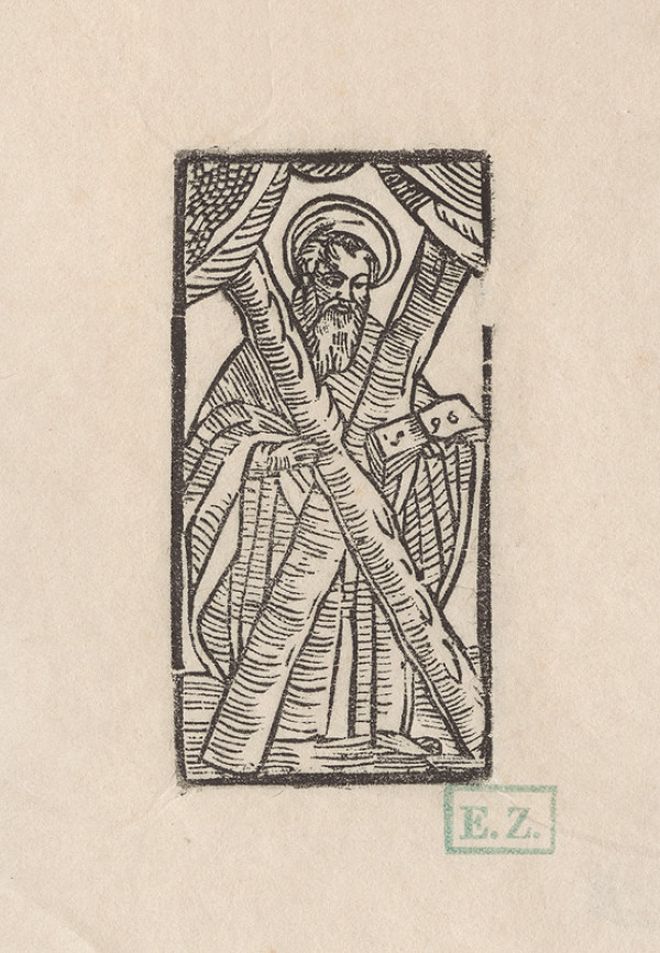 Provinčný grafik preberajúci ikonografický program, Erhard Schön, Hans Springinklee – Svätý Ondrej apoštol 