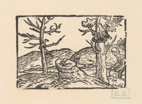 Profesionálny rezač štočkov, Hans Wolff Glaser, Wolfgang Strauch, Hans Weigel – O slávikovi a krahulcovi 