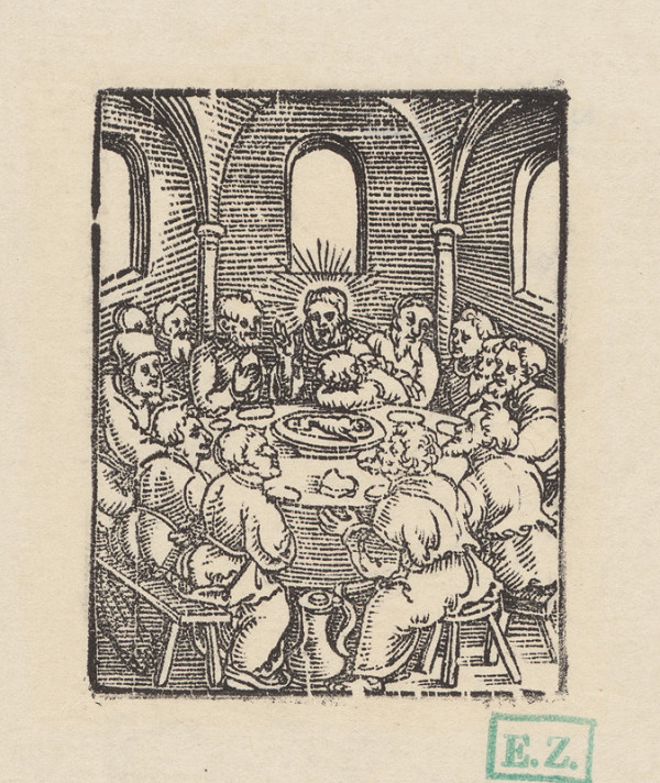 Erhard Schön – Posledná večera 