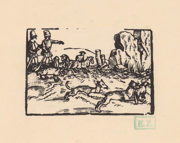 Profesionálny rezač štočkov, Hans Wolff Glaser, Wolfgang Strauch, Hans Weigel – O vlkovi a lačnom psovi 