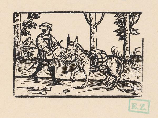 Profesionálny rezač štočkov, Hans Wolff Glaser, Wolfgang Strauch, Hans Weigel – O kramárovi a somárovi 