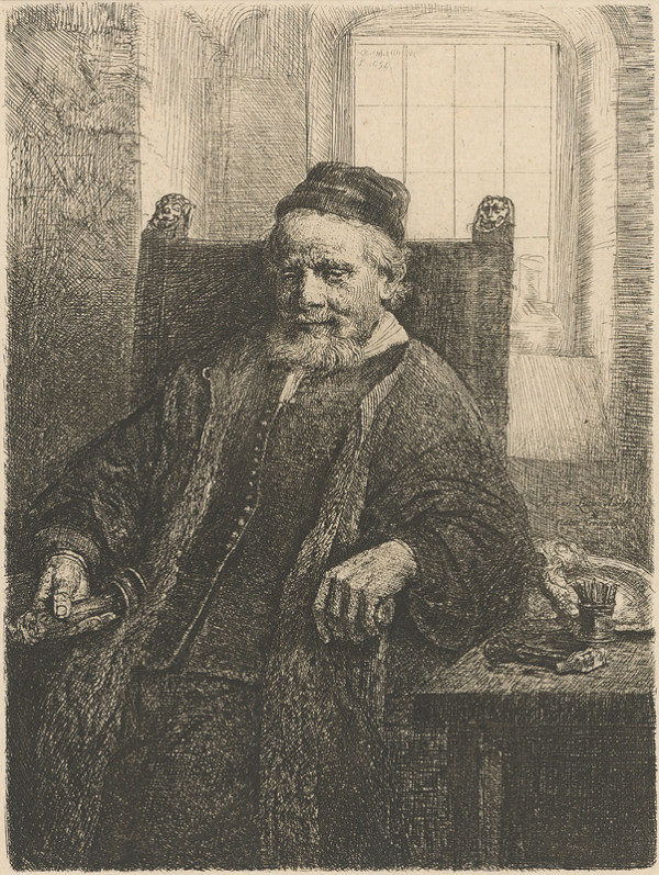 Rembrandt van Rijn – Portrét Jana Lutnu staršieho 
