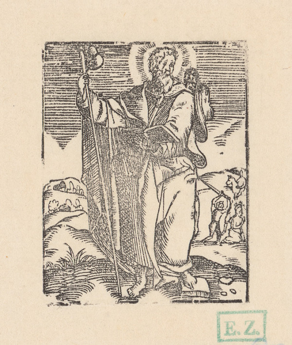 Kopista, Hendrick Goltzius – Svätý Jakub Starší apoštol 