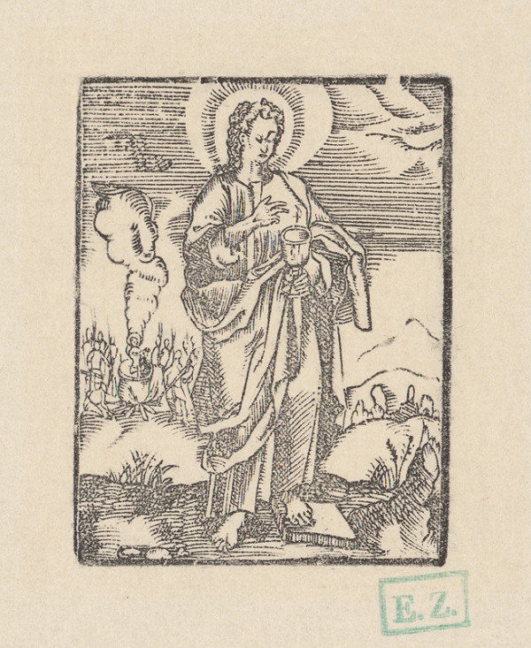 Kopista, Hendrick Goltzius – Svätý Ján Evanjelista 