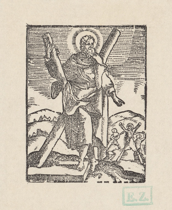 Kopista, Hendrick Goltzius – Svätý Ondrej apoštol 