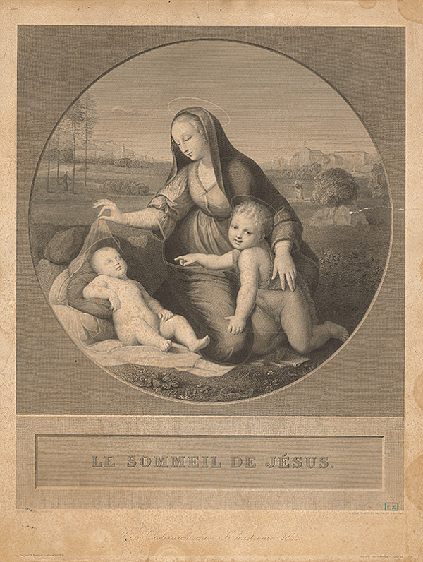 Achille Louis Martinet, Raffael – Ježišov spánok 