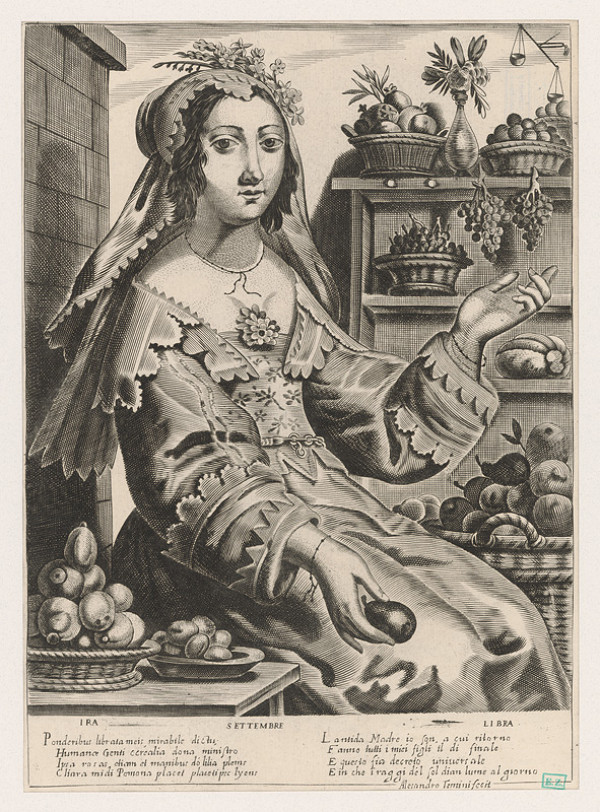 Alessandro Temini – Alegória mesiaca september 