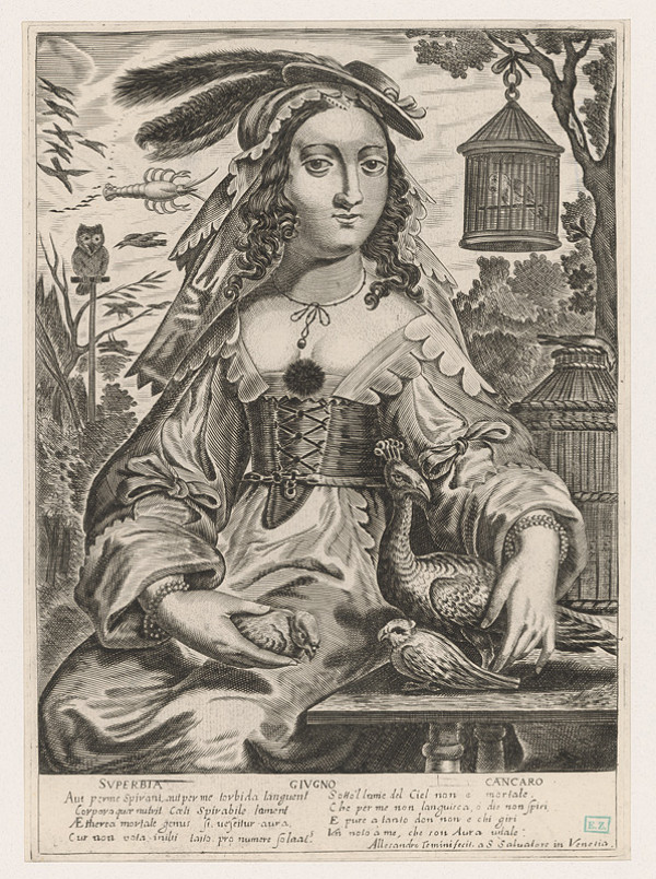 Alessandro Temini – Alegória mesiaca jún 