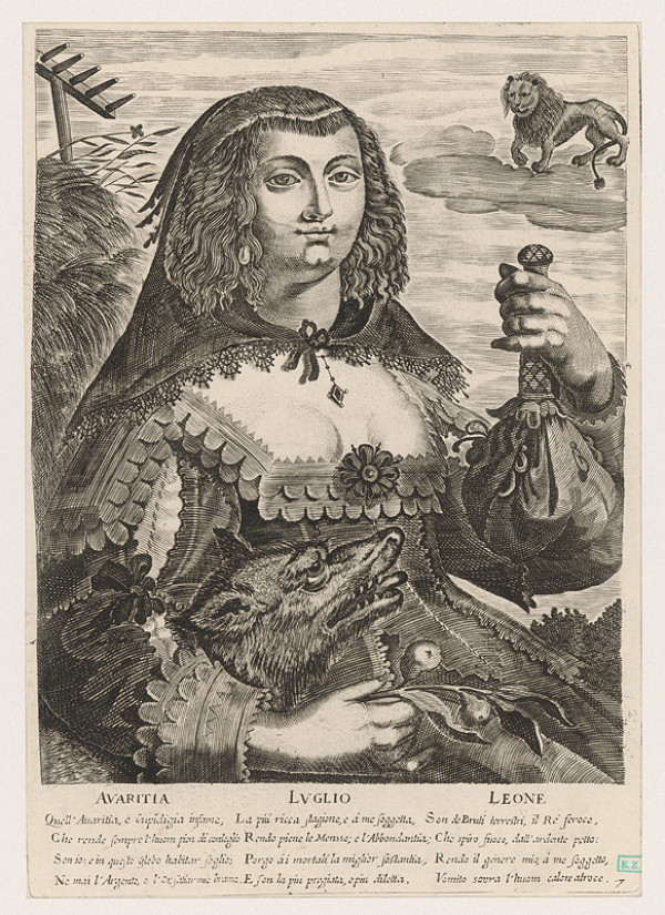 Alessandro Temini – Alegória mesiaca júl 