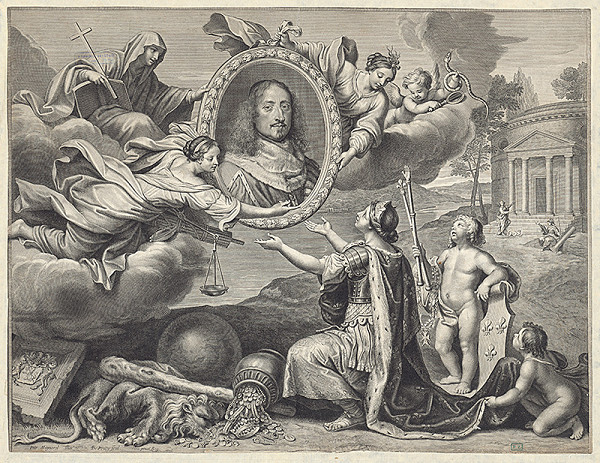 Pierre Mignard – Apoteóza Richellieua 