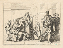 Bartolomeo Pinelli – Koriolán vyhnaný z Ríma 