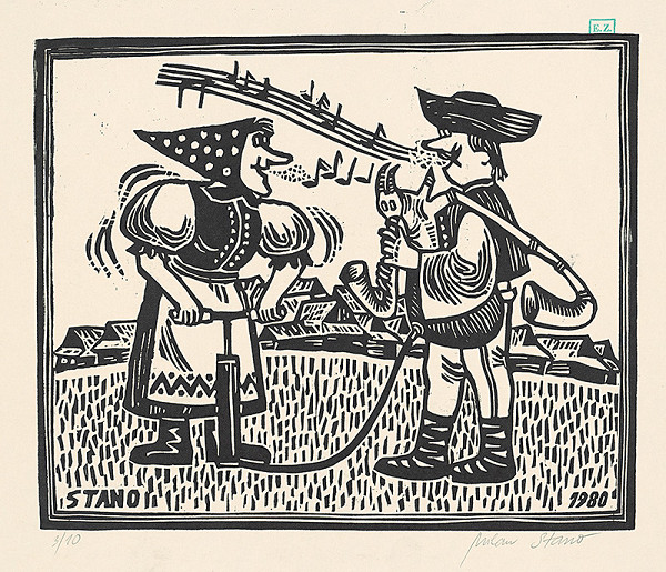 Milan Stano – Gajdoš a sedliačka 