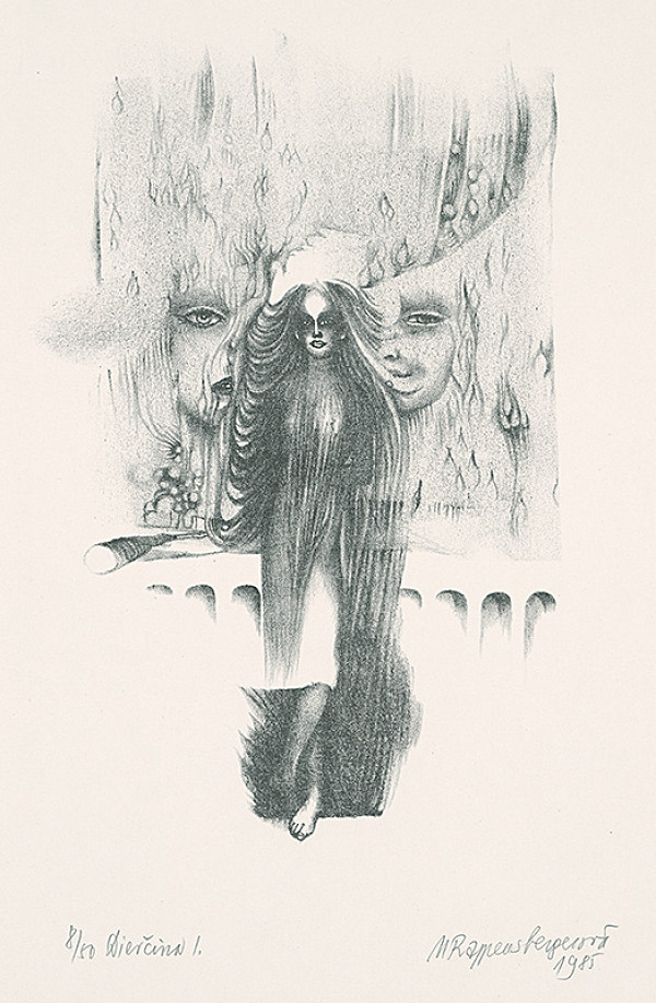 Naďa Rappensbergerová-Jankovičová – Dievčina I. 