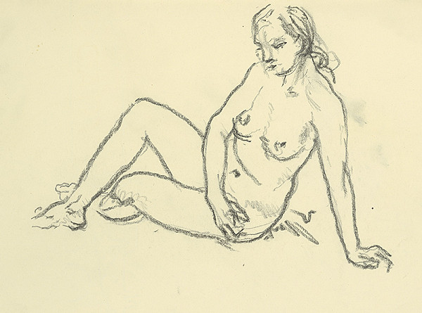 Jaroslav Vodrážka – Štúdia ženy 