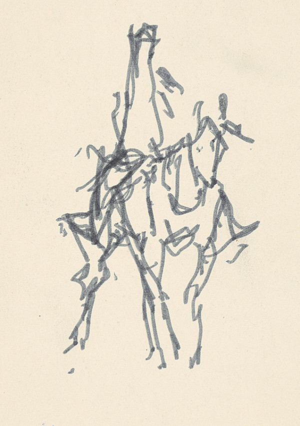 Jaroslav Vodrážka – Cválajúci jazdec 