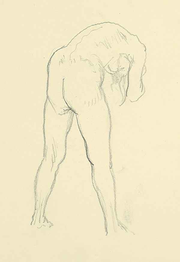 Jaroslav Vodrážka – Štúdia aktu 