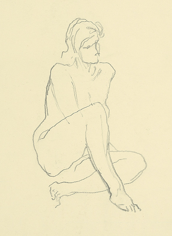 Jaroslav Vodrážka – Sediaca 