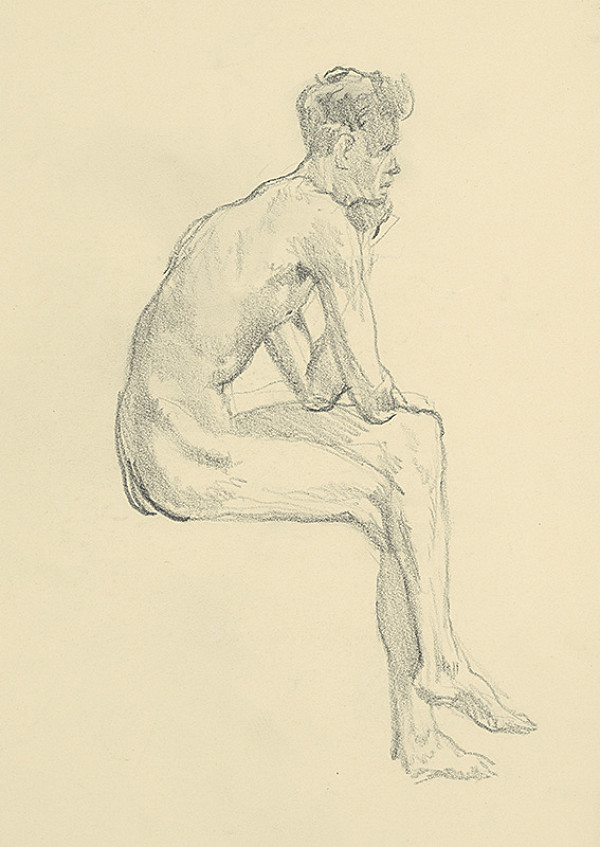 Jaroslav Vodrážka – Sediaci muž 