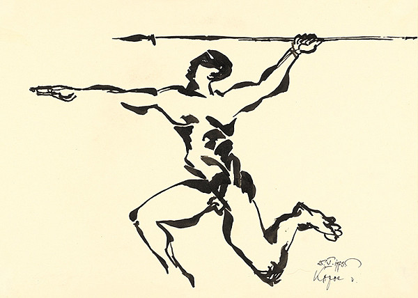 Tibor Kopócs – Hod oštepom 