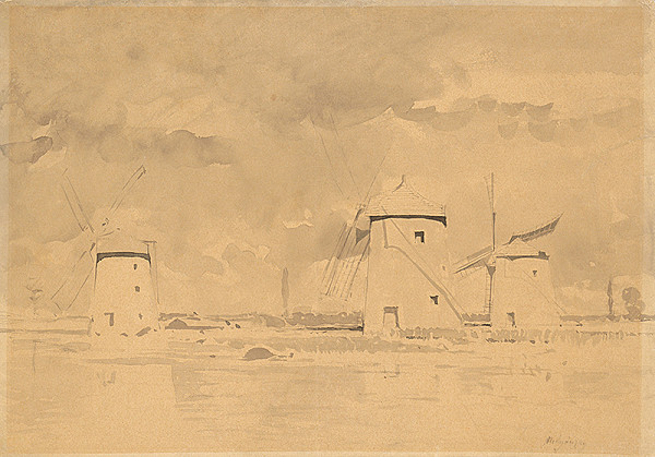 Ladislav Mednyánszky – Mlyny 