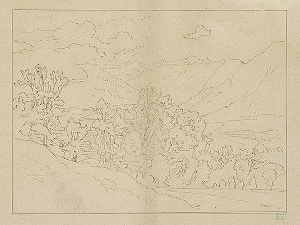 Jan Novopacký – Les v horskej krajine 