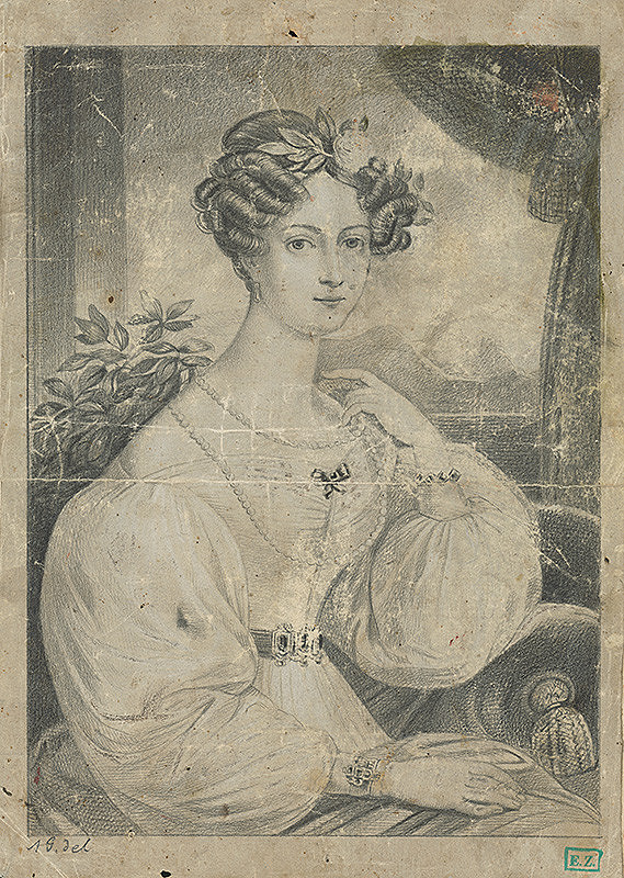 Monogramista A. G. – Portrét ženy 