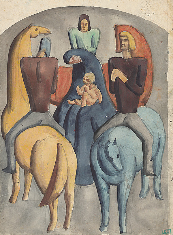 Peter Pálffy – Klaňanie sa troch kráľov 