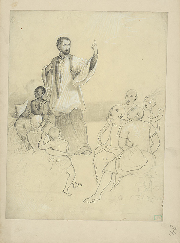 Vojtech Klimkovič – Kázanie Svätého Františka Xaverského 