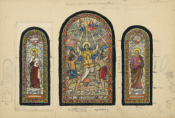 Ján Thain – Utrpenie Sv. Štefana 