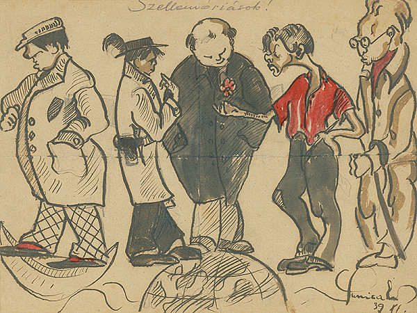 Lajos Luzsicza – Velikáni umenia / Duchovní obri  