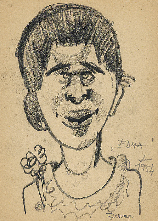 Lajos Luzsicza – Karikaturistka Edma 