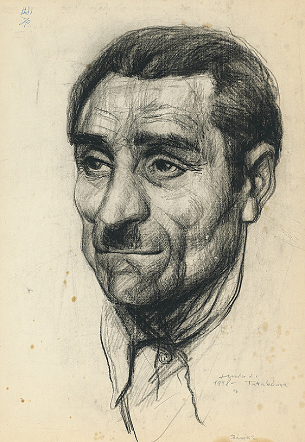 Lajos Luzsicza – Portrét baníka z Tatabánye 